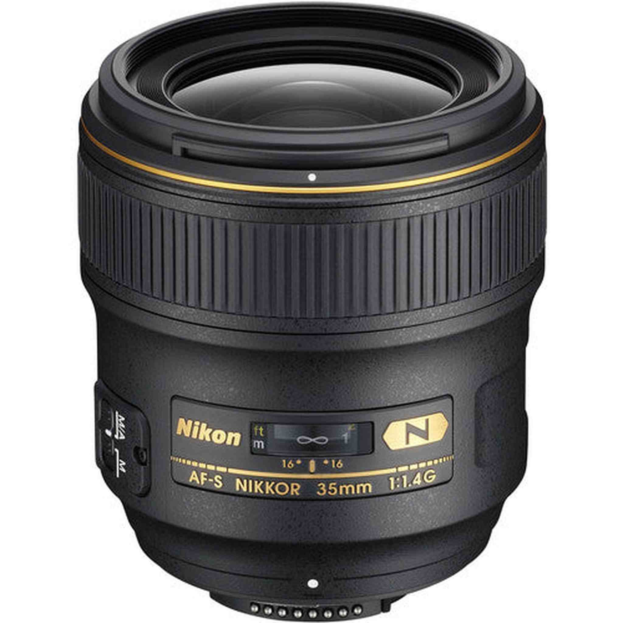 Nikon AF-S NIKKOR 35mm f/1.4G Lens Includes Filter Kits and Tripod Intl Model Bundle