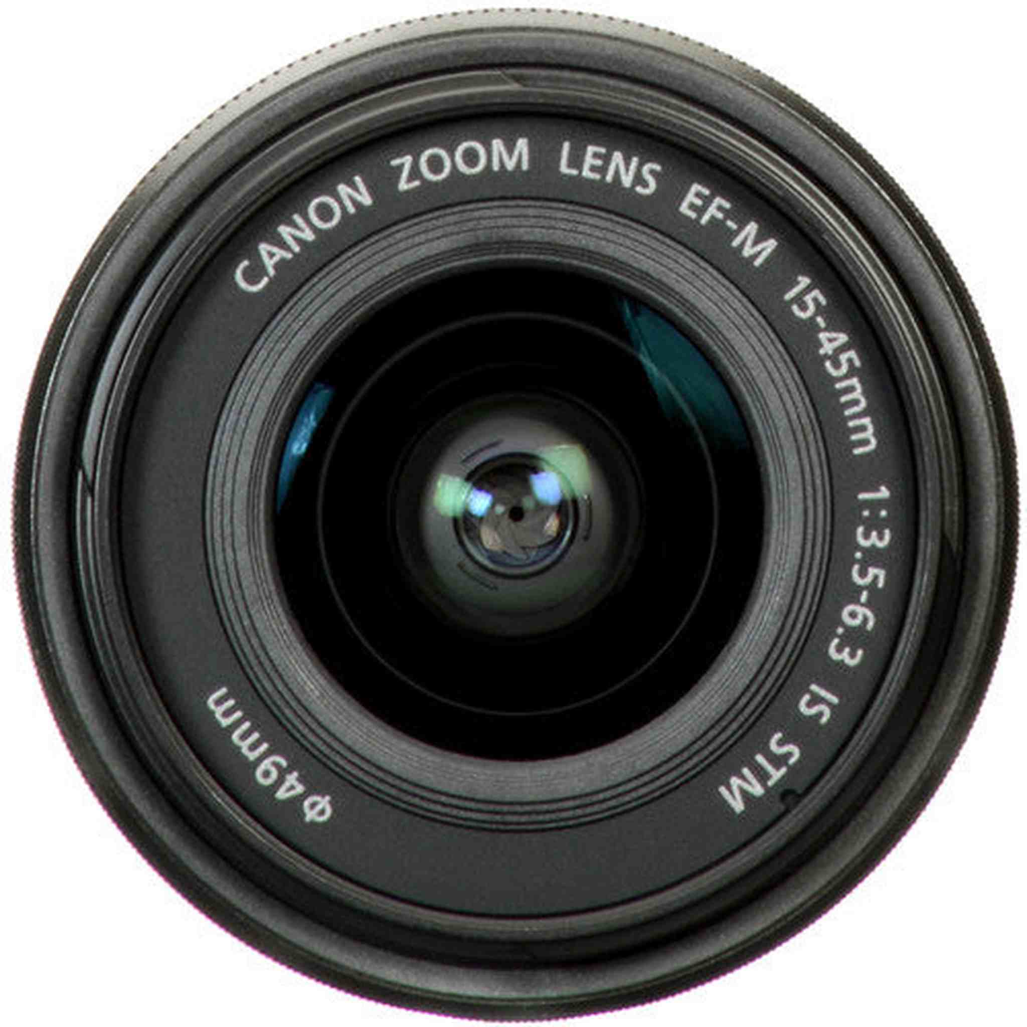 Canon EF-M 15-45mm f/3.5-6.3 IS STM Zoom Lens Graphite 0572C002 - Bundle Canon