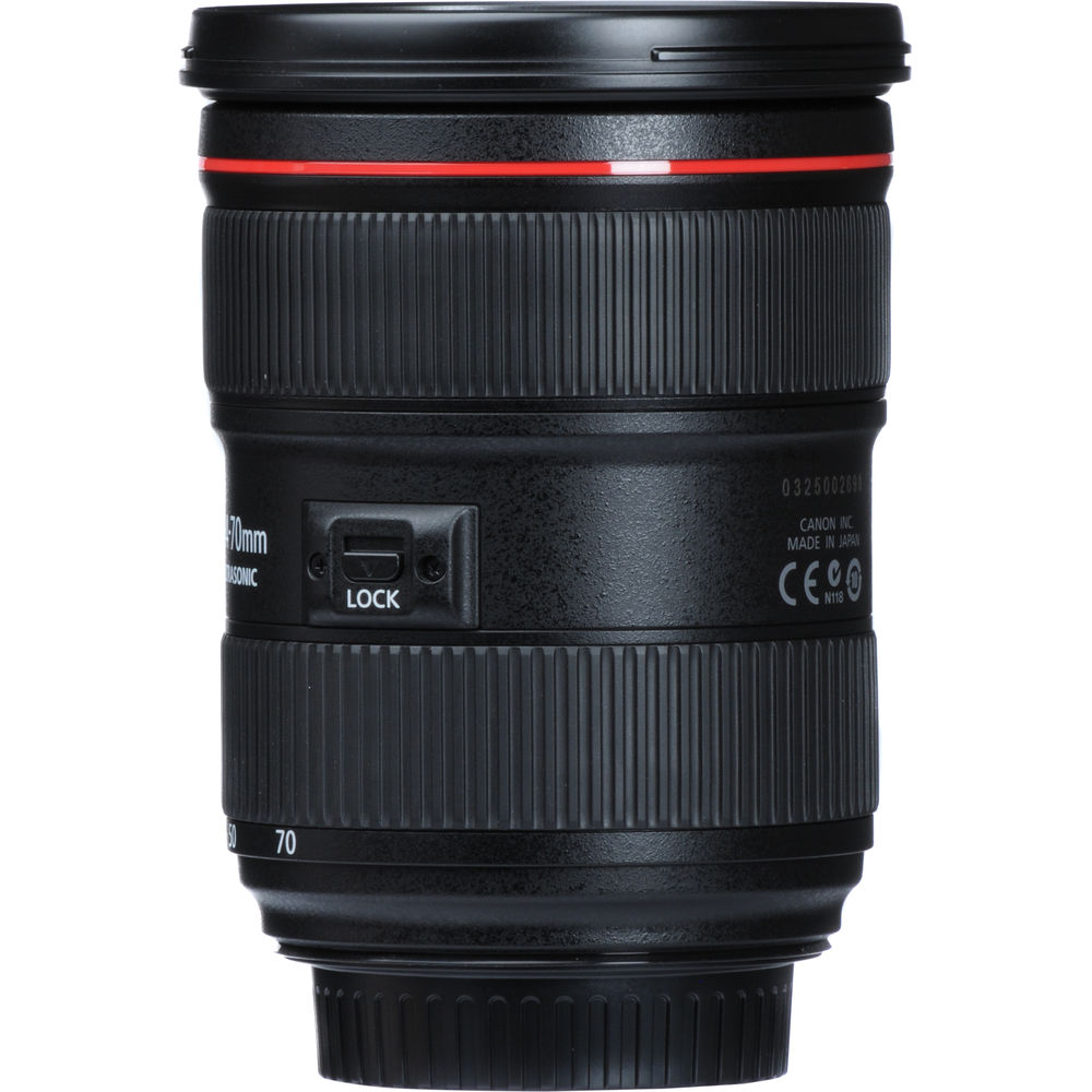 Canon EF 24-70mm f/2.8L II USM Lens (5175B002) + Filter Kit + BackPack + More