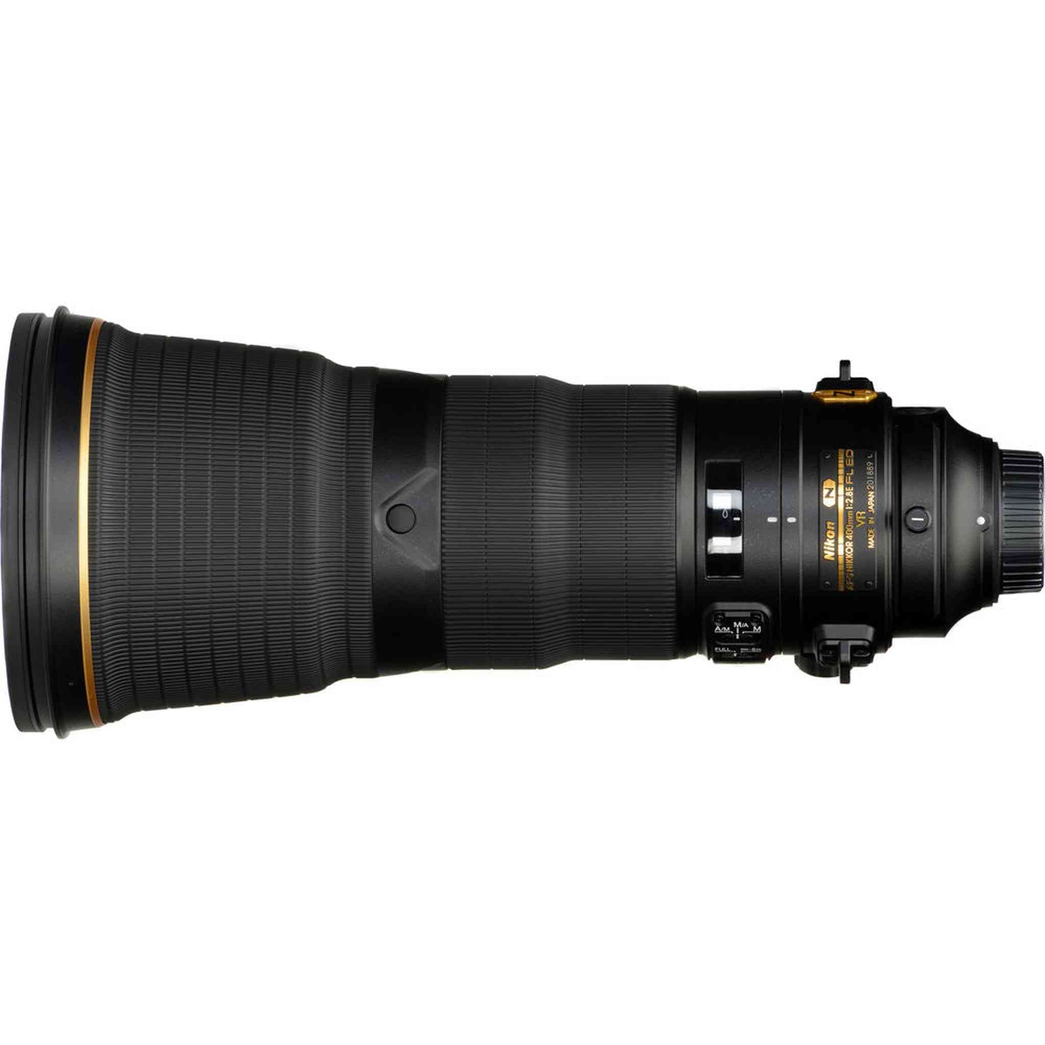 Nikon - AF-S NIKKOR 400mm f/2.8E FL ED VR Lens for DSLR Cameras 2217 + FTZ II - Bundle