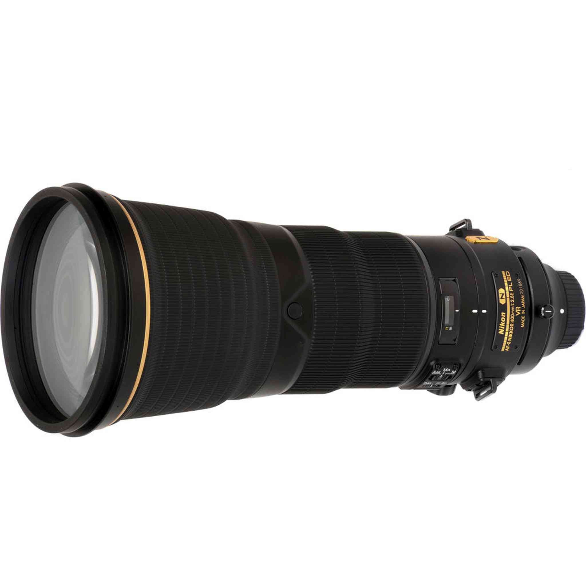 Nikon - AF-S NIKKOR 400mm f/2.8E FL ED VR Lens for DSLR Cameras 2217 + FTZ II - Bundle