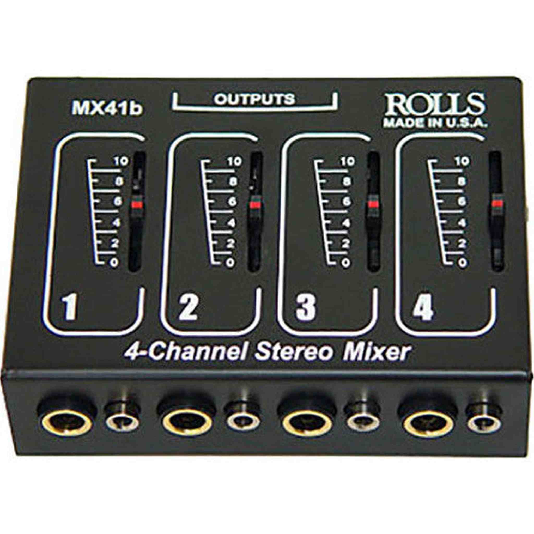 Rolls MX41b Stereo Four Channel Passive Mixer Bundle rolls
