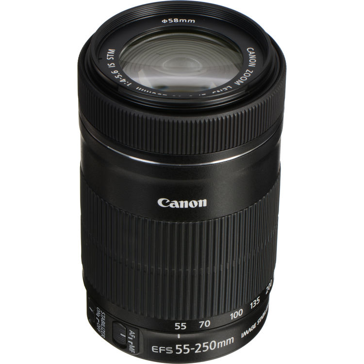 Canon EOS Rebel T6 DSLR Camera + 18-55mm is Lens & 55-250mm is STM Lens + UV FLD CPL Filter Kit + 4 PC Macro Kit Starter Bundle