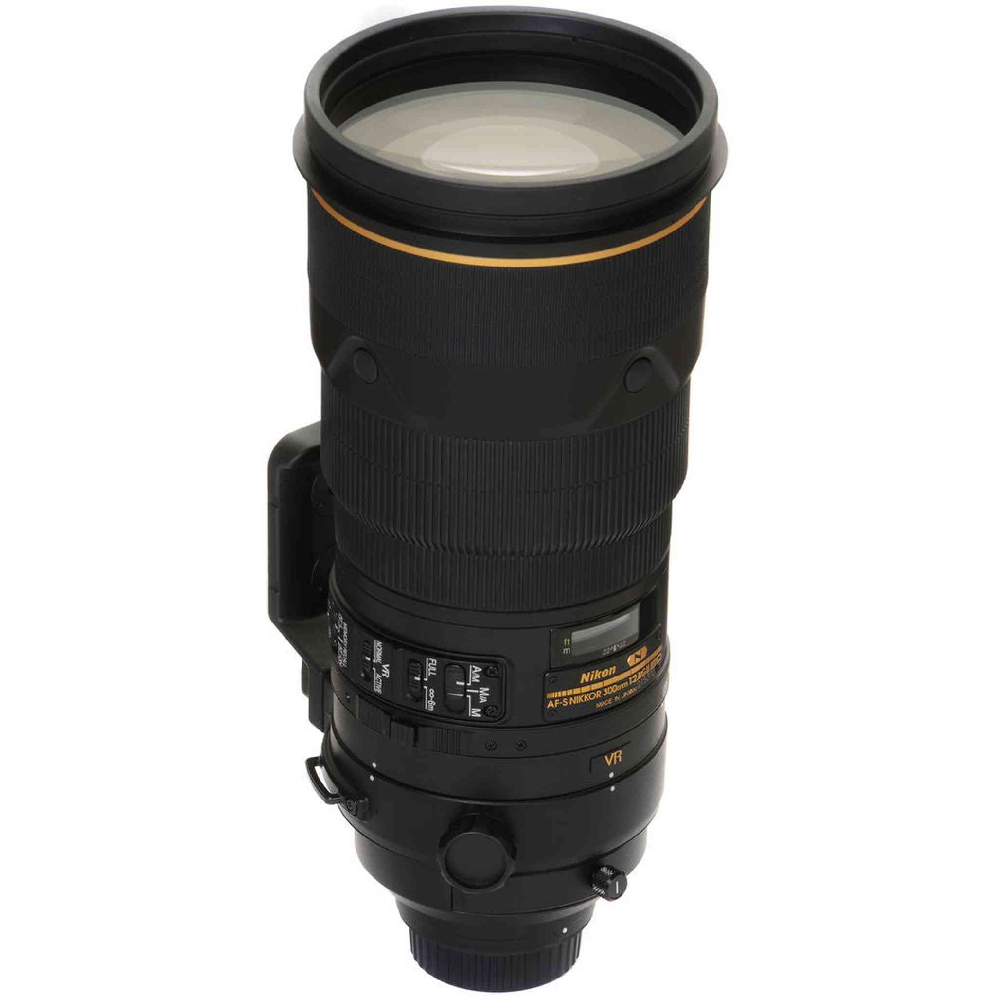 Nikon AF-S NIKKOR 300mm f/2.8G ED VR II Lens 2186 + FTZ II Adapter + 64GB Card - Bundle