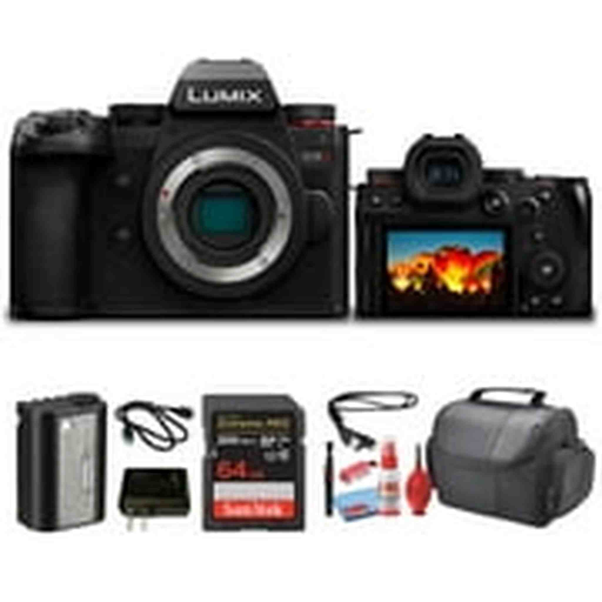 Panasonic Lumix G9 II Micro Four Thirds Mirrorless Camera, 25.2MP Body Only