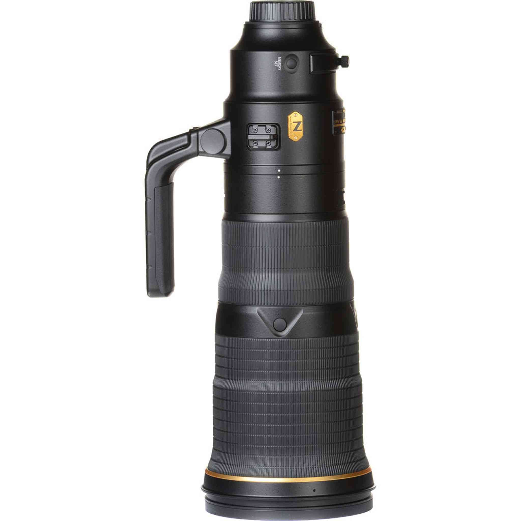 Nikon AF-S NIKKOR 500mm f/4E FL ED VR Lens 20053 + FTZ II Adapter + 64GB Card - Bundle