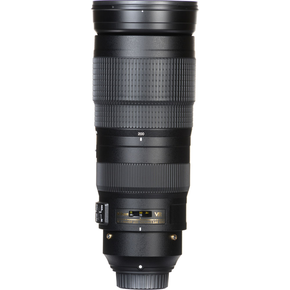 Nikon AF-S 200-500mm f/5.6E ED VR Lens (20058) Intl Model Bundle
