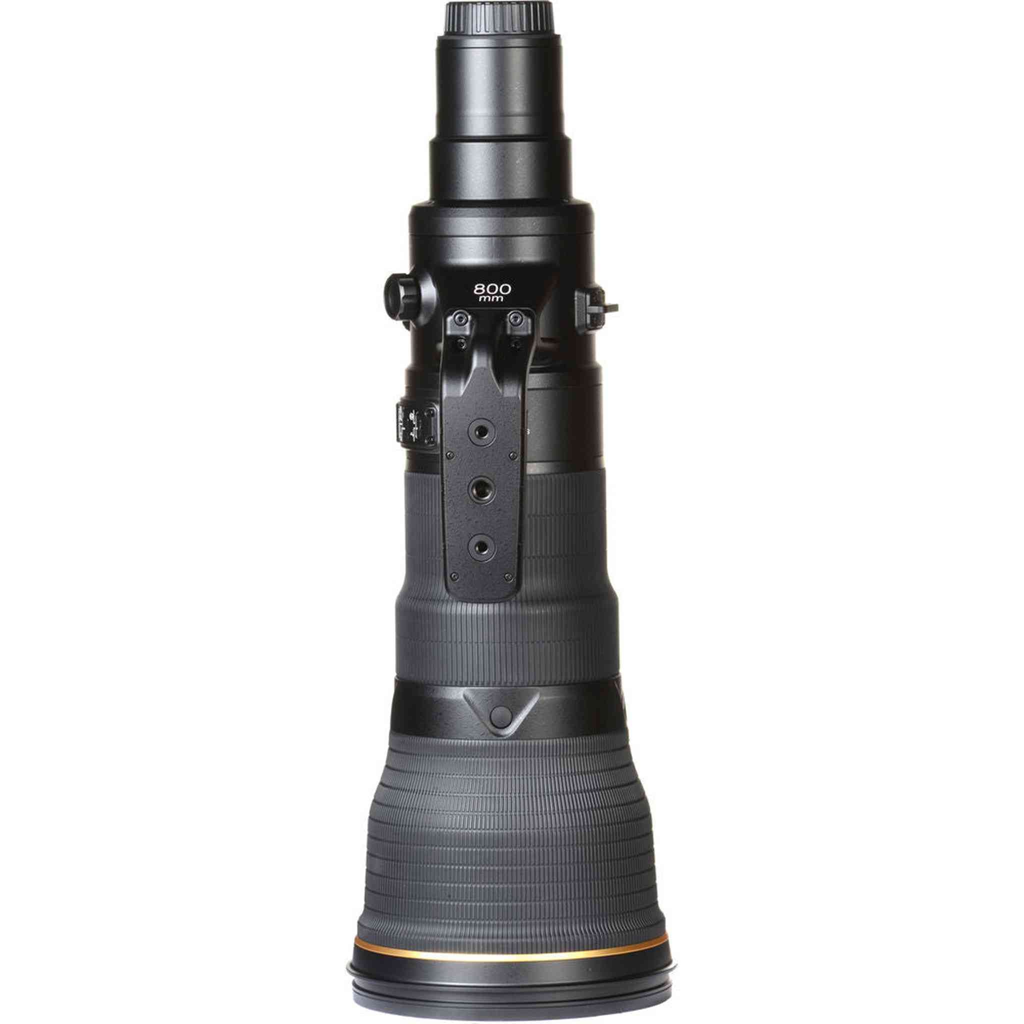 Nikon - AF-S NIKKOR 800mm f/5.6E FL ED VR Super-Telephoto Lens for Select Camera - Bundle Nikon