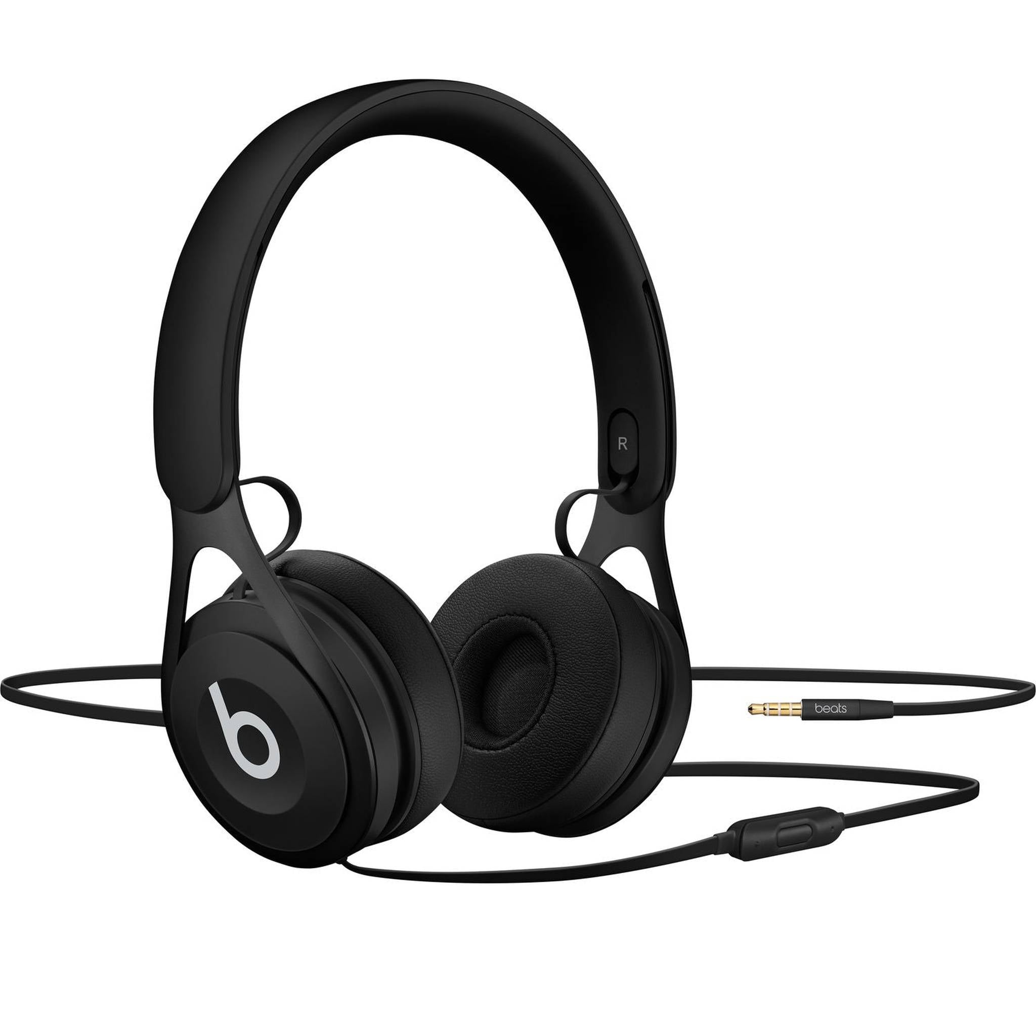 Beats EP On-Ear Wired Headphones Bundle with Stand + Extension Cable + Splitter - Beats