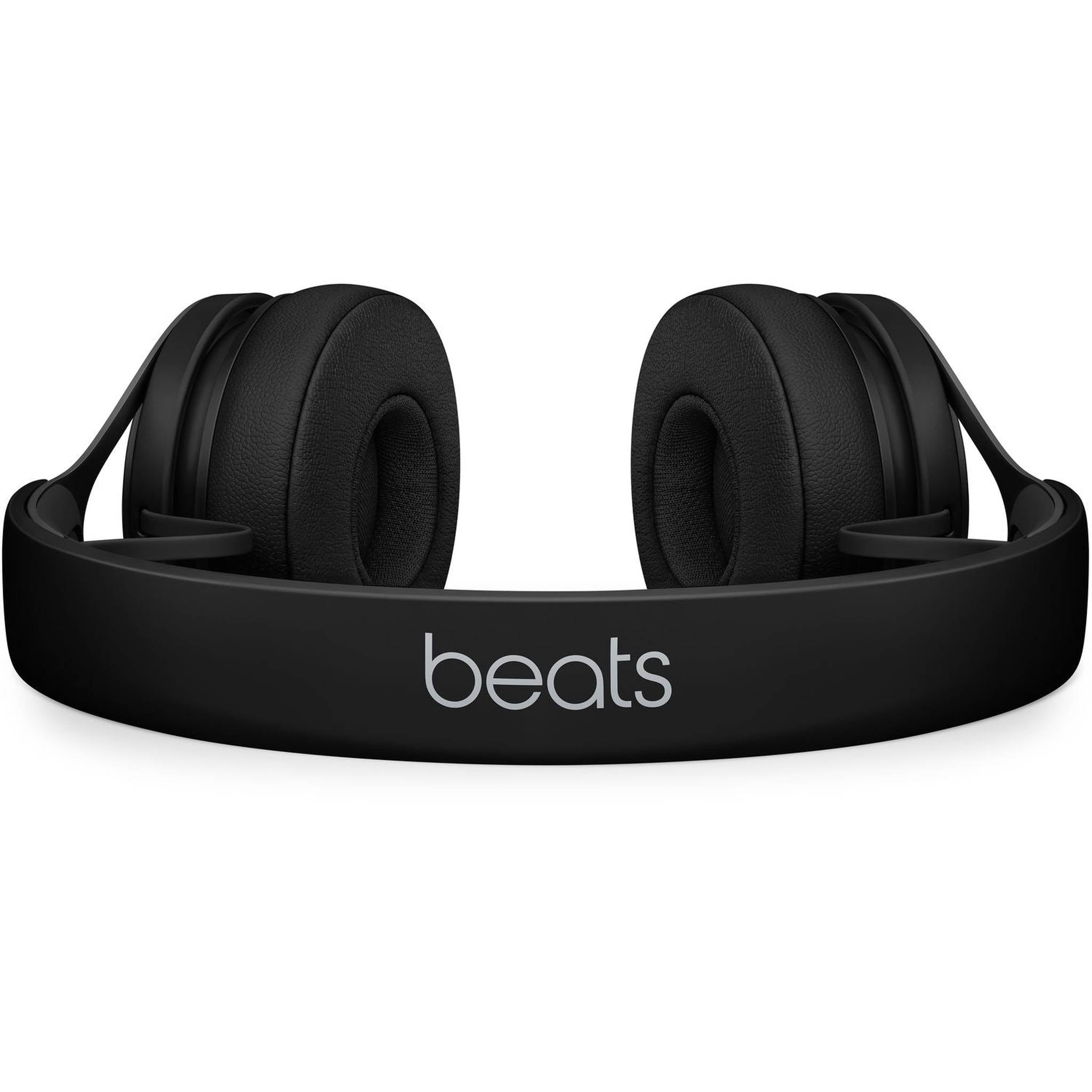Beats EP On-Ear Wired Headphones Bundle with Stand + Extension Cable + Splitter -