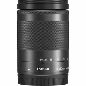 Canon EF-M 18-150mm f/3.5-6.3 IS STM Lens Graphite with Filter kit + More