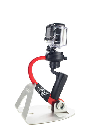 Steadicam CURVE-BK Handheld Video Stabilizer and grip for GoPro Hero Cameras 3, 4 Black & Hero 5 Red