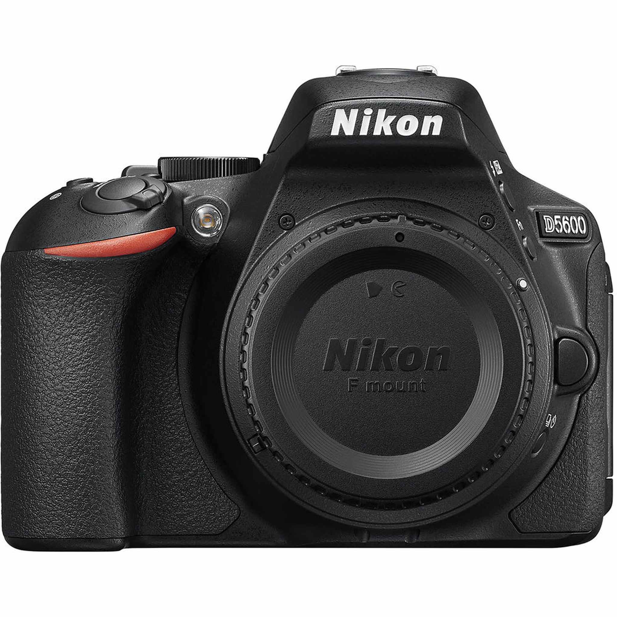 Nikon D5600 Digital Camera Body Only 1575 + 64GB SD Card + Camera Bag Intl - Reconditioned Nikon