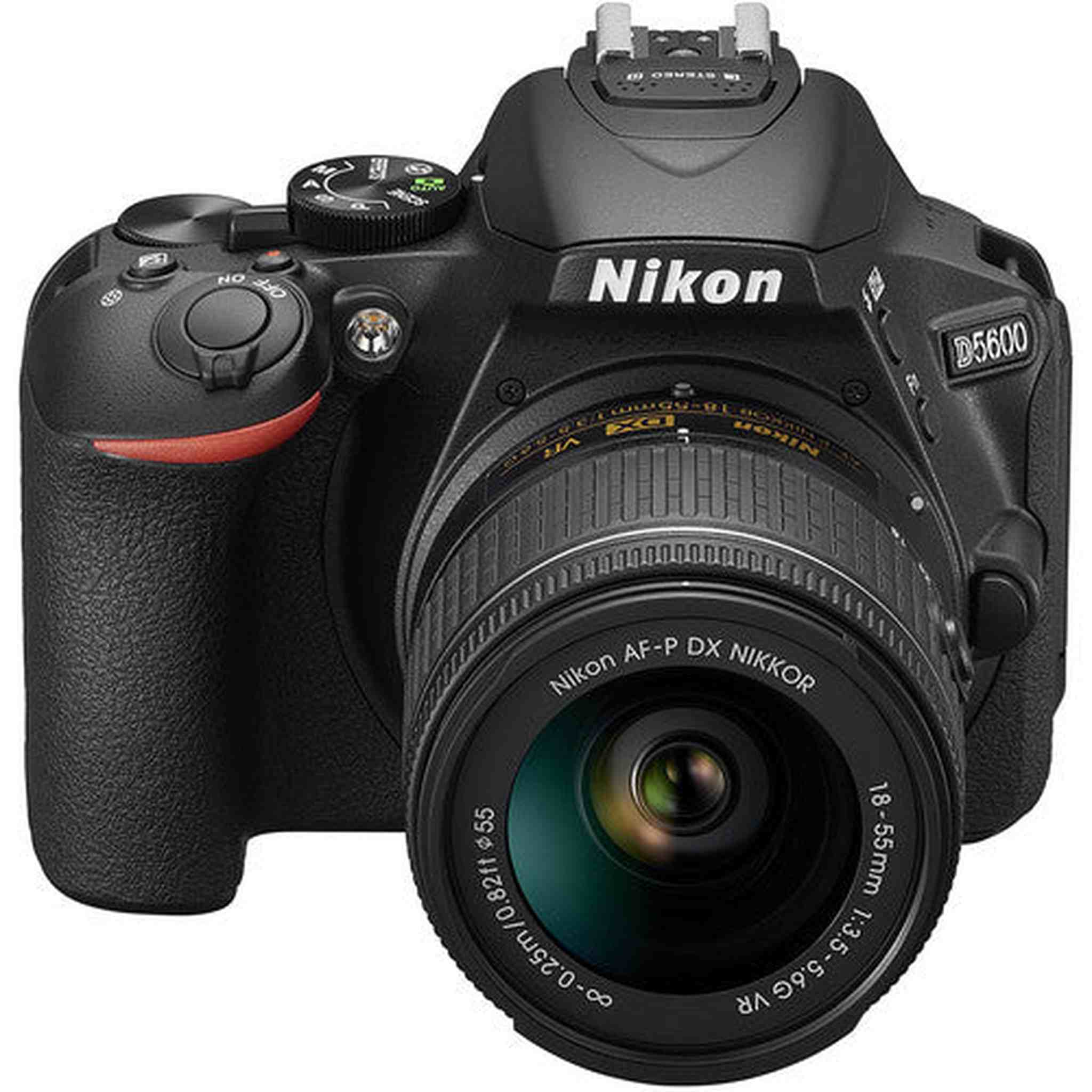 Nikon D5600 DSLR Camera w/ 18-55mm Lens + 70-300mm Lens Bundle Nikon