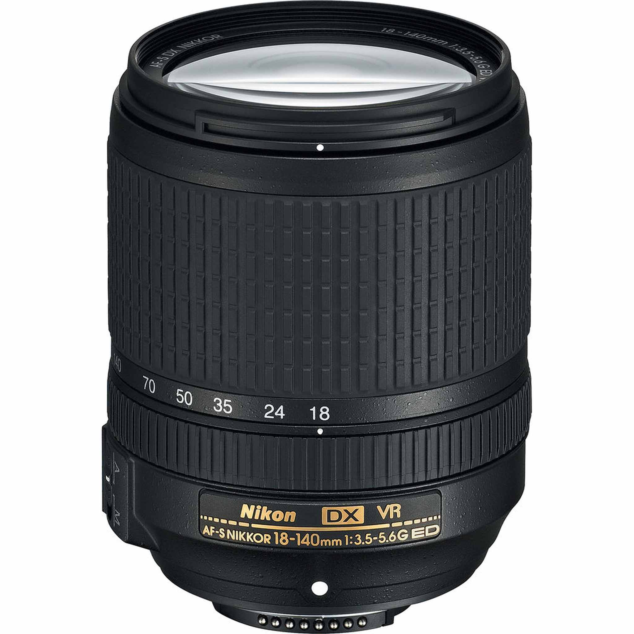 Nikon D5600 Digital Camera with 18-140mm Lens 1577 + 64GB SD Card + Bag Intl - Reconditioned Nikon