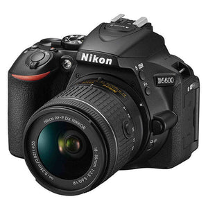 Nikon D5600 DSLR Camera W/ 18-55mm Lens 1576 - Pro Bundle