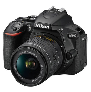 Nikon D5600 DSLR Camera W/ 18-55mm Lens 1576 - Pro Bundle
