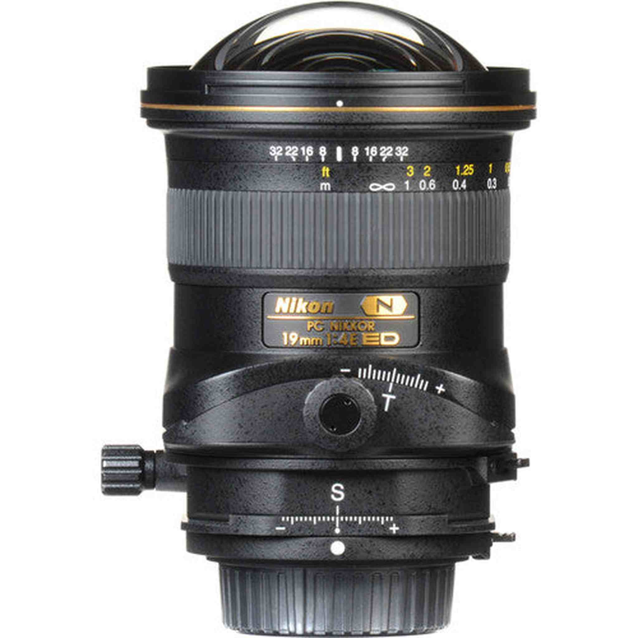 Nikon PC NIKKOR 19mm f/4E ED Tilt-Shift Lens Includes Filter Kits and Tripod Intl Model