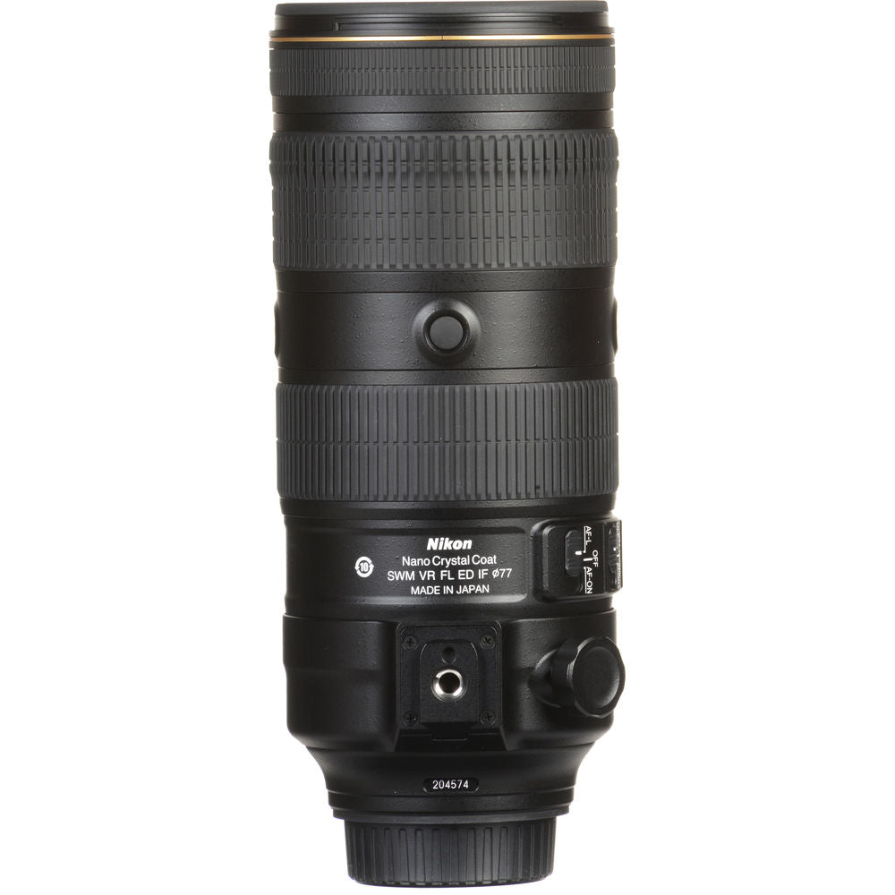 Nikon - AF-S NIKKOR 70-200mm f/2.8E FL ED VR Telephoto Zoom Lens for DSLR Camera - Bundle