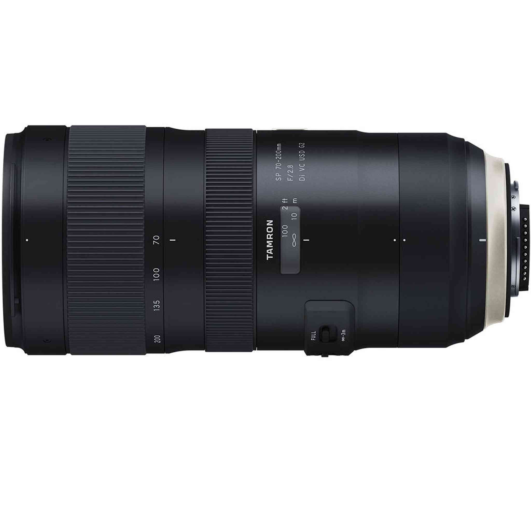 Tamron SP 70-200mm f/2.8 Di VC USD G2 Lens for Nikon F + Accessories INT Model Tamron