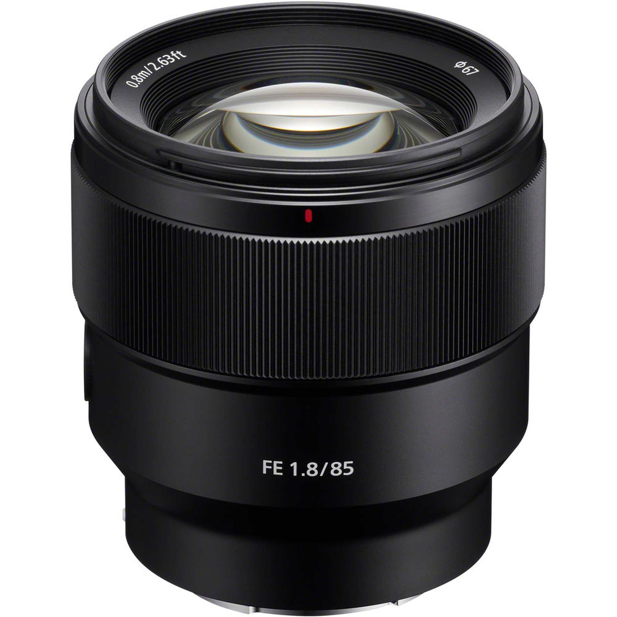 Sony FE 85mm f/1.8 Lens + Filter Kit + Cap Keeper + Cleaning Kit