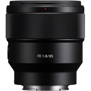 Sony FE 85mm f/1.8 Lens + Filter Kit + Cap Keeper + Cleaning Kit