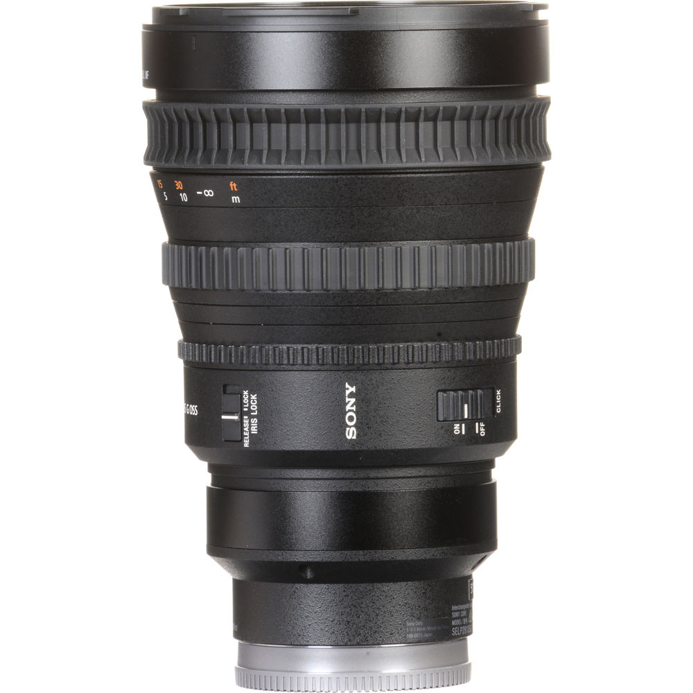 Sony FE PZ 28-135mm f/4 G OSS Lens - Cleaning Kit - Soft Padded Carrying Case - Lens Cap Keeper