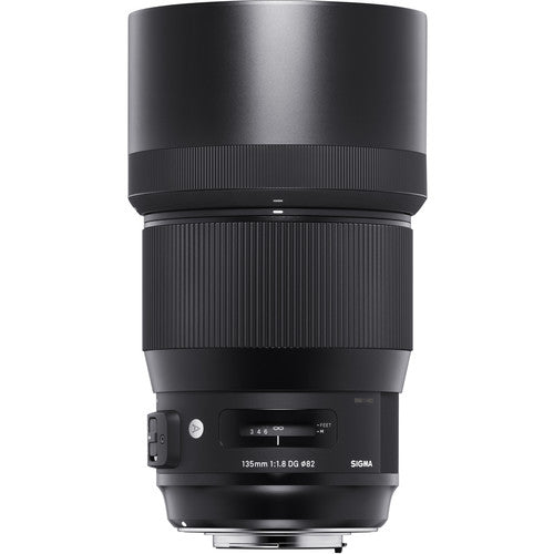 Sigma 135mm f/1.8 DG HSM Art Lens for Nikon F With Bag, Tripod Bundle