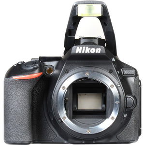 Nikon D5600 DSLR Camera Body Only Intl Model Includes 64GB Memory Kit