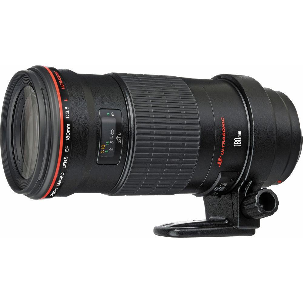 Canon EF 180mm f/3.5L Macro USM Lens with 64GB Extreme Pro Card + More -