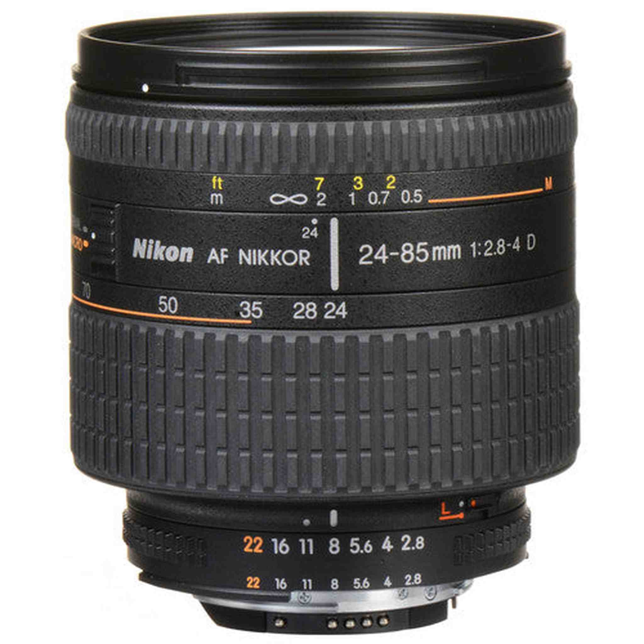 Nikon AF Zoom-NIKKOR 24-85mm f/2.8-4D IF Lens Intl Model - Tripod and Filters