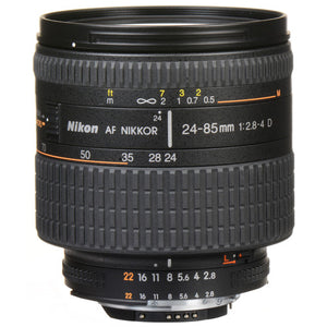 Nikon AF Zoom-NIKKOR 24-85mm f/2.8-4D IF Lens Intl Model - Tripod and Filters