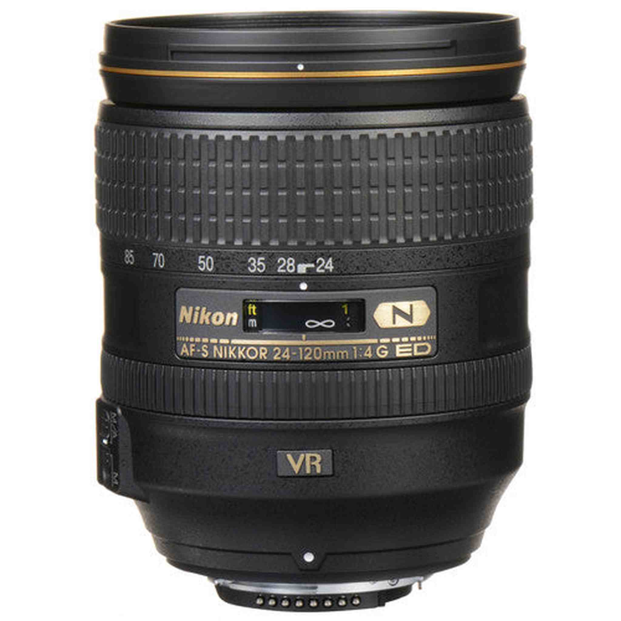 Nikon AF-S NIKKOR 24-120mm ED VR Lens Intl Model with Filter Set and Tripod Bundle