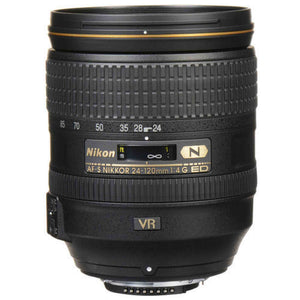 Nikon AF-S NIKKOR 24-120mm ED VR Lens Intl Model with Filter Set and Tripod Bundle