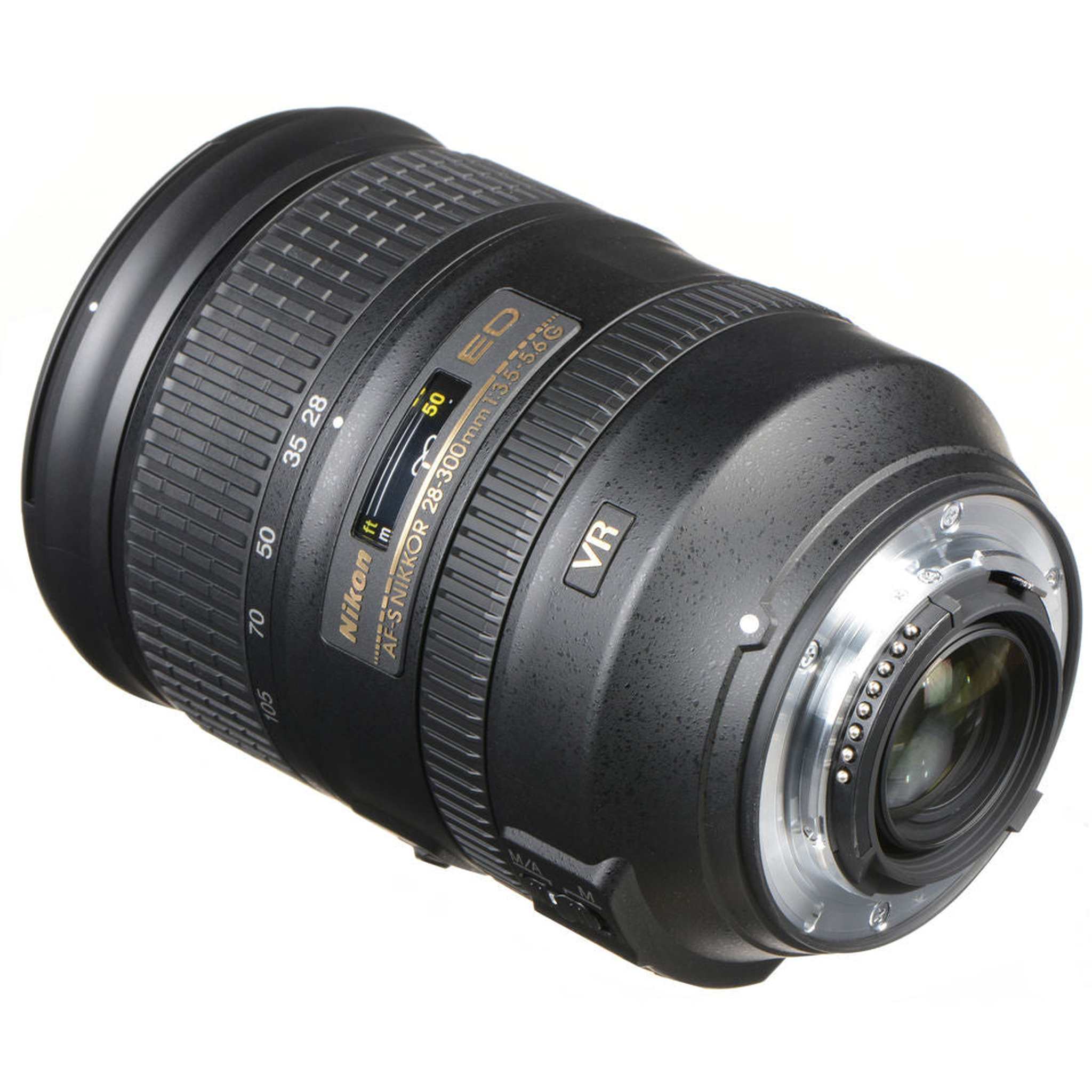 Nikon AF-S NIKKOR 28-300mm f/3.5-5.6G ED VR Lens 2191 + 64GB Memory Card + Filters - Bundle
