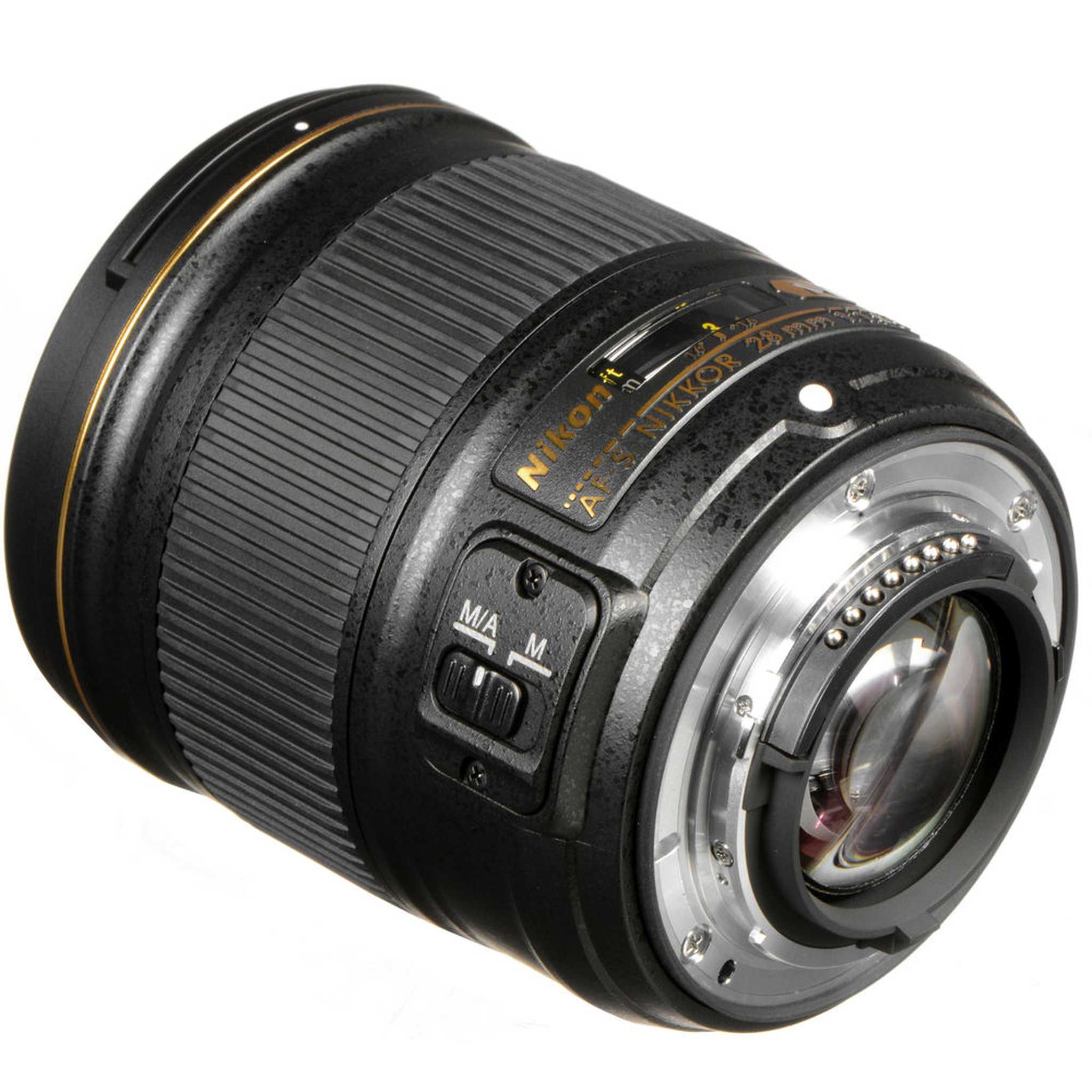 Nikon AF-S 28mm f/1.8G Wide-Angle Prime Lens 2203 Intl Model Bundle - Reconditioned Nikon