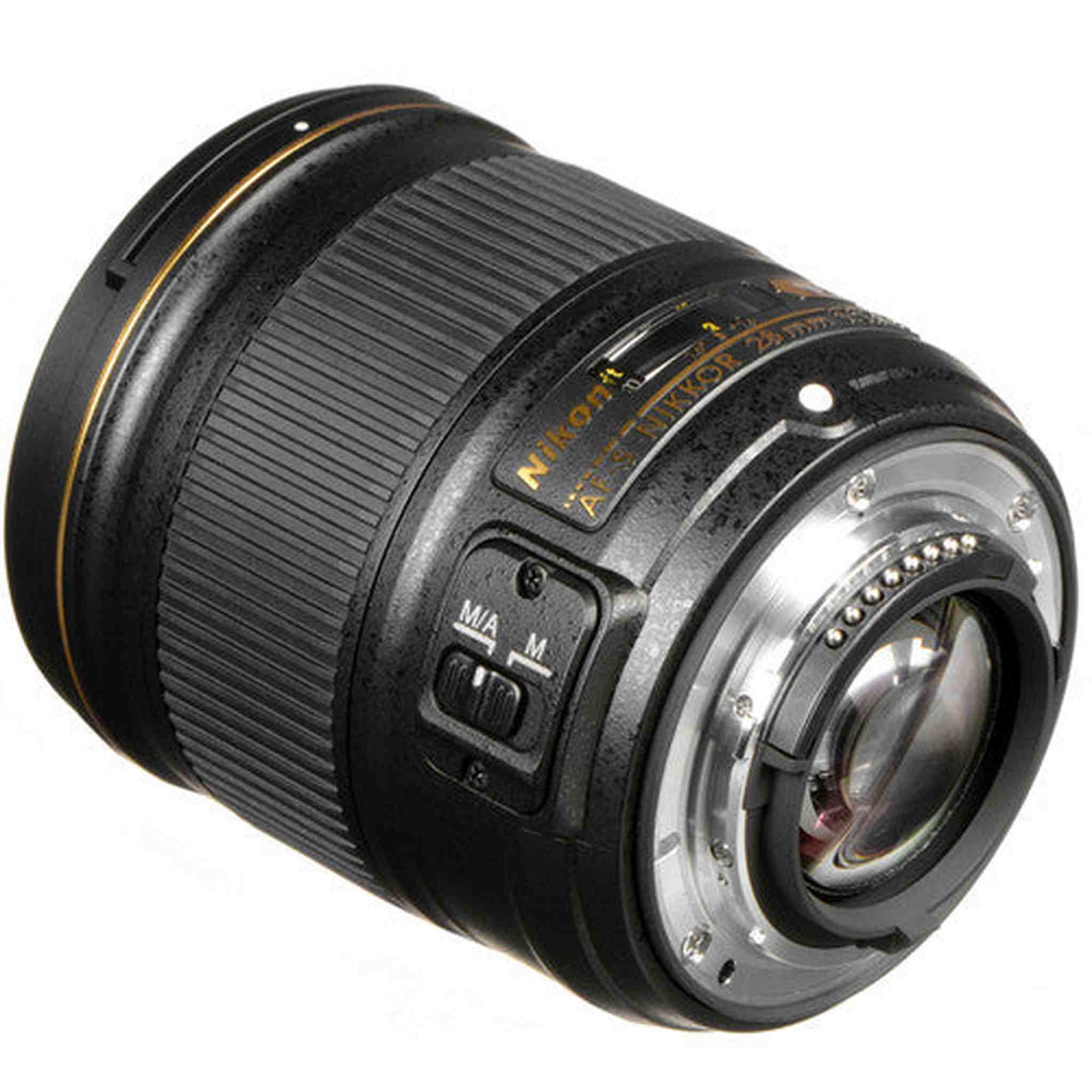 Nikon AF-S NIKKOR 28mm f/1.8G Lens INTL Model with Lens Case and Filter Kits Bundle