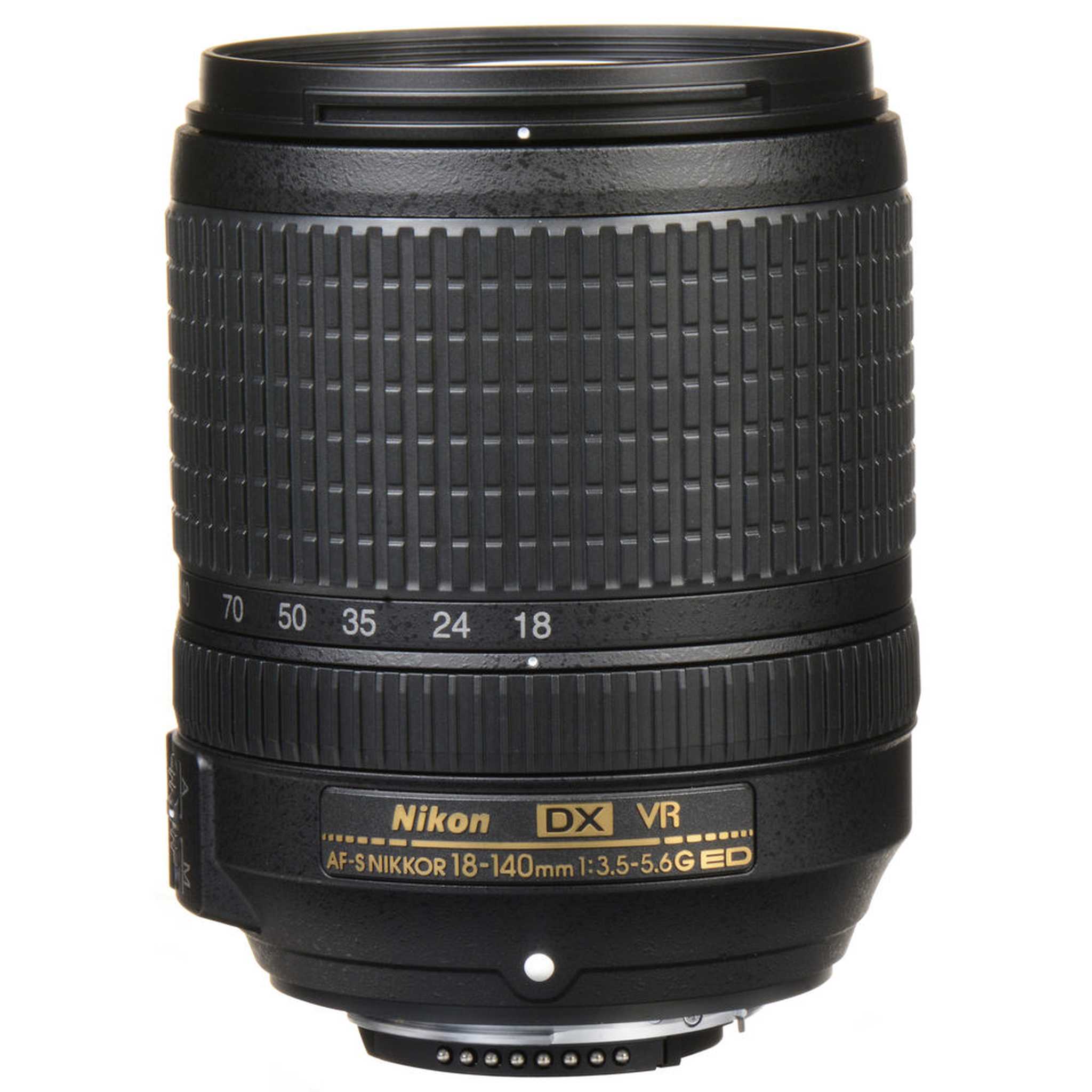 Nikon AF-S DX 18-140mm f/3.5-5.6G ED VR Lens 2213 Intl Model Bundle Nikon