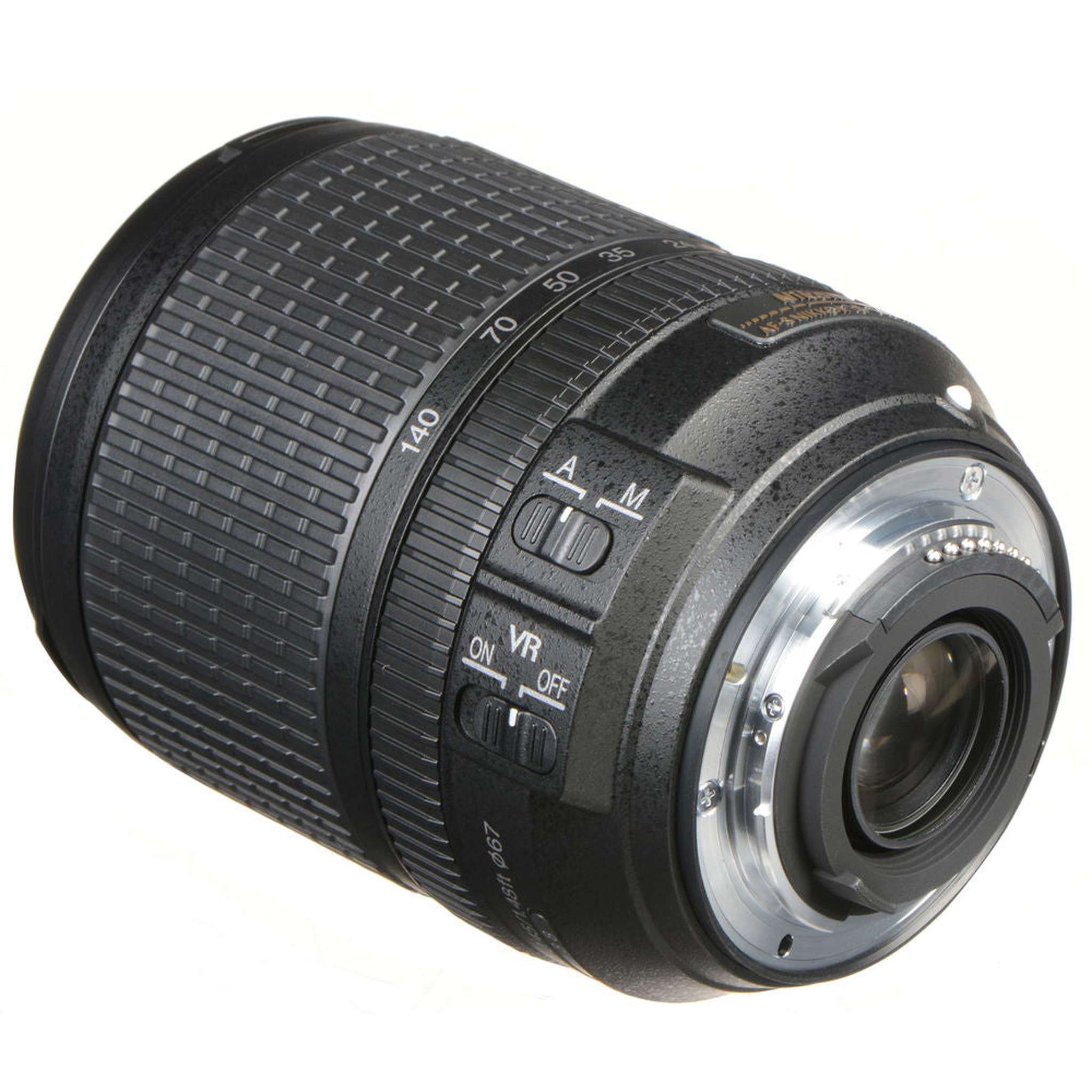 Nikon AF-S DX NIKKOR 18-140mm f/3.5-5.6G ED VR Zoom Lens 2213 + Filter Kit Bundle International Version