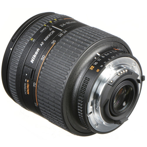 Nikon AF Zoom-NIKKOR 24-85mm f/2.8-4D IF Lens Includes Filter Kits and Tripod Intl Model