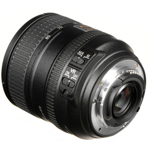 Nikon AF-S NIKKOR 24-85mm f/3.5-4.5G ED VR Lens Includes Filter Kits and Tripod Intl Model