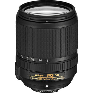 Nikon AF-S DX 18-140mm f/3.5-5.6G ED VR Lens White Box for Nikon DSLR Cameras
