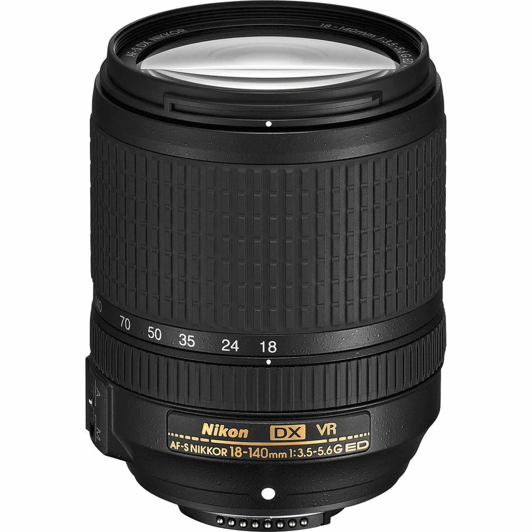Nikon AF-S DX NIKKOR 18-140mm f/3.5-5.6G ED VR Zoom Lens 2213 + Filter Kit Bundle International Version