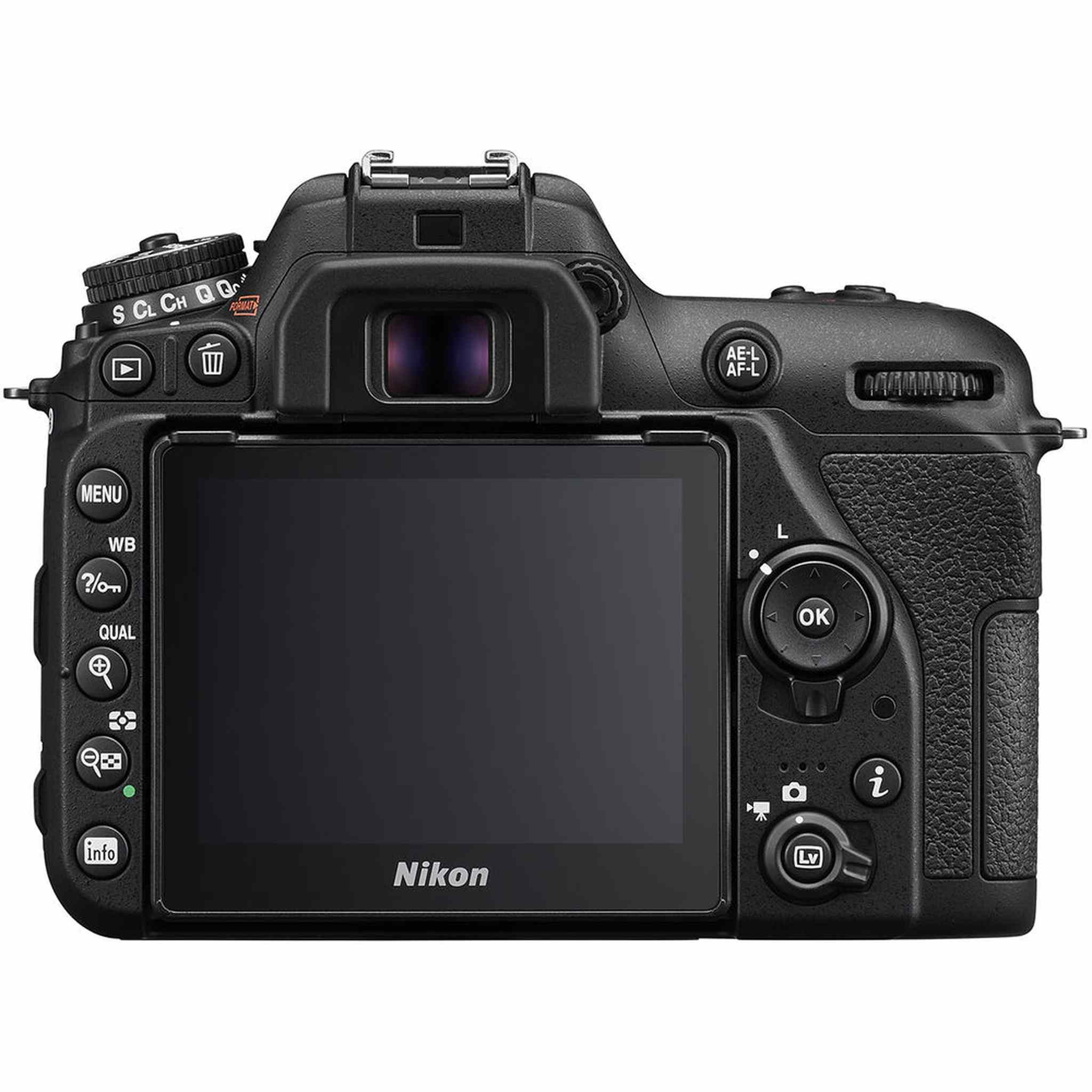 Nikon D7500 Digital Camera with 50mm f/1.8D Lens 1581 + 64GB Card + Bag Intl
