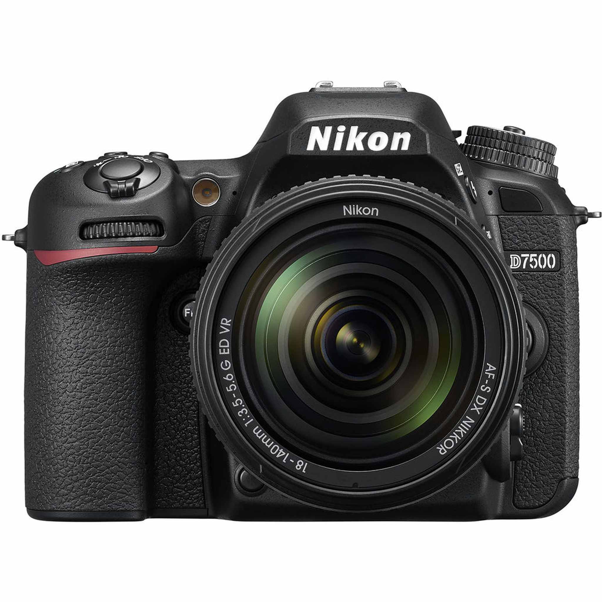 Nikon D7500 Digital Camera with 18-140mm VR Lens (1582) + 64GB Card + Bag (Intl)