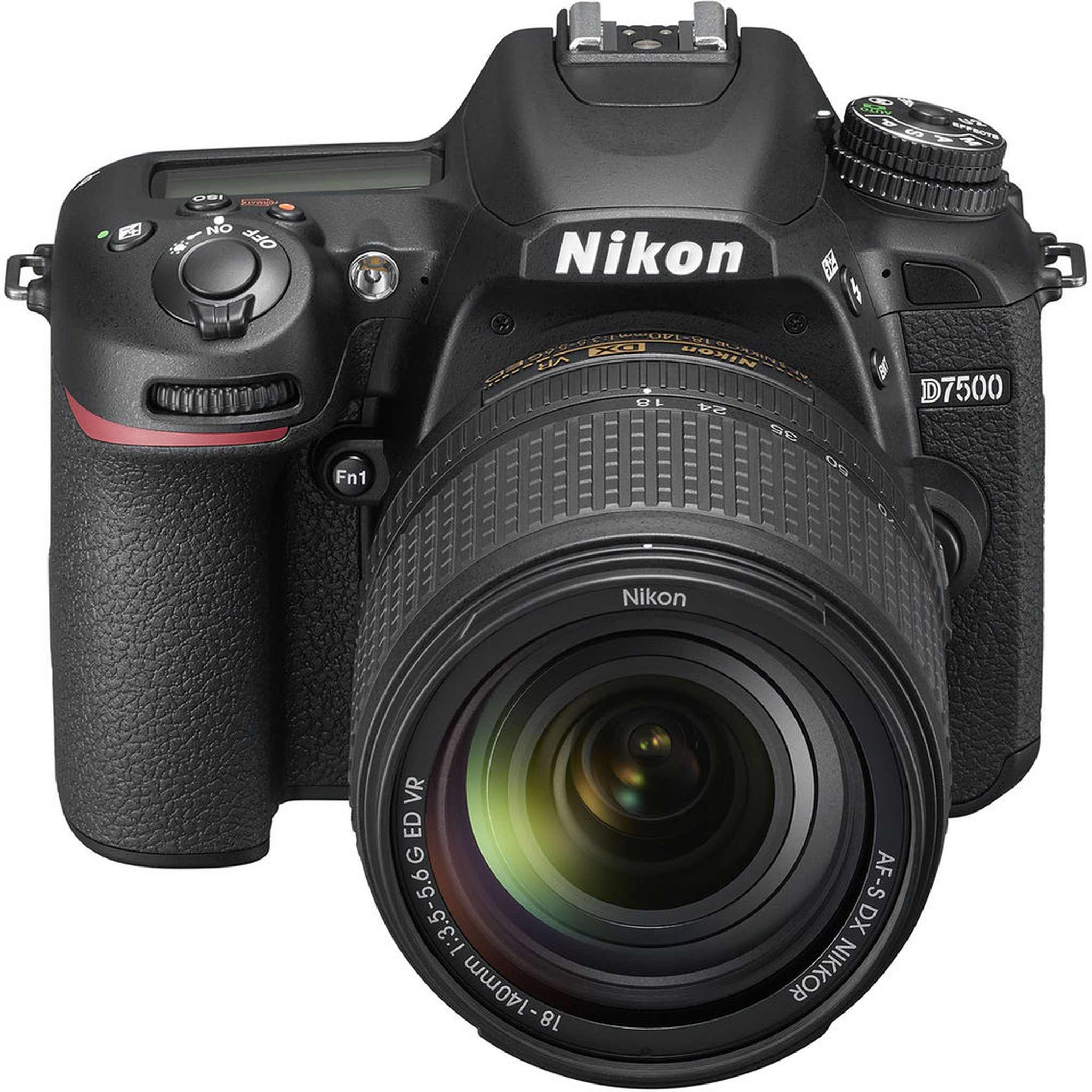 Nikon D7500 DSLR Camera W/ 18-140mm Lens 1582 - Pro Bundle