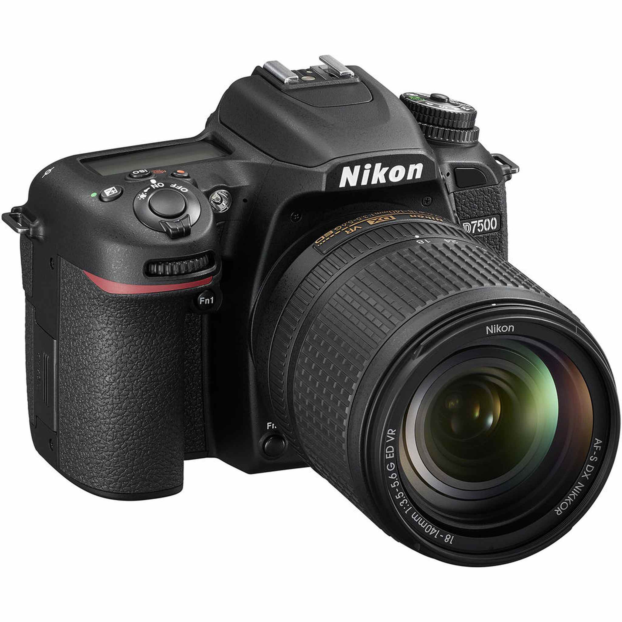 Nikon D7500 DSLR Camera W/ 18-140mm Lens 1582 - Pro Bundle