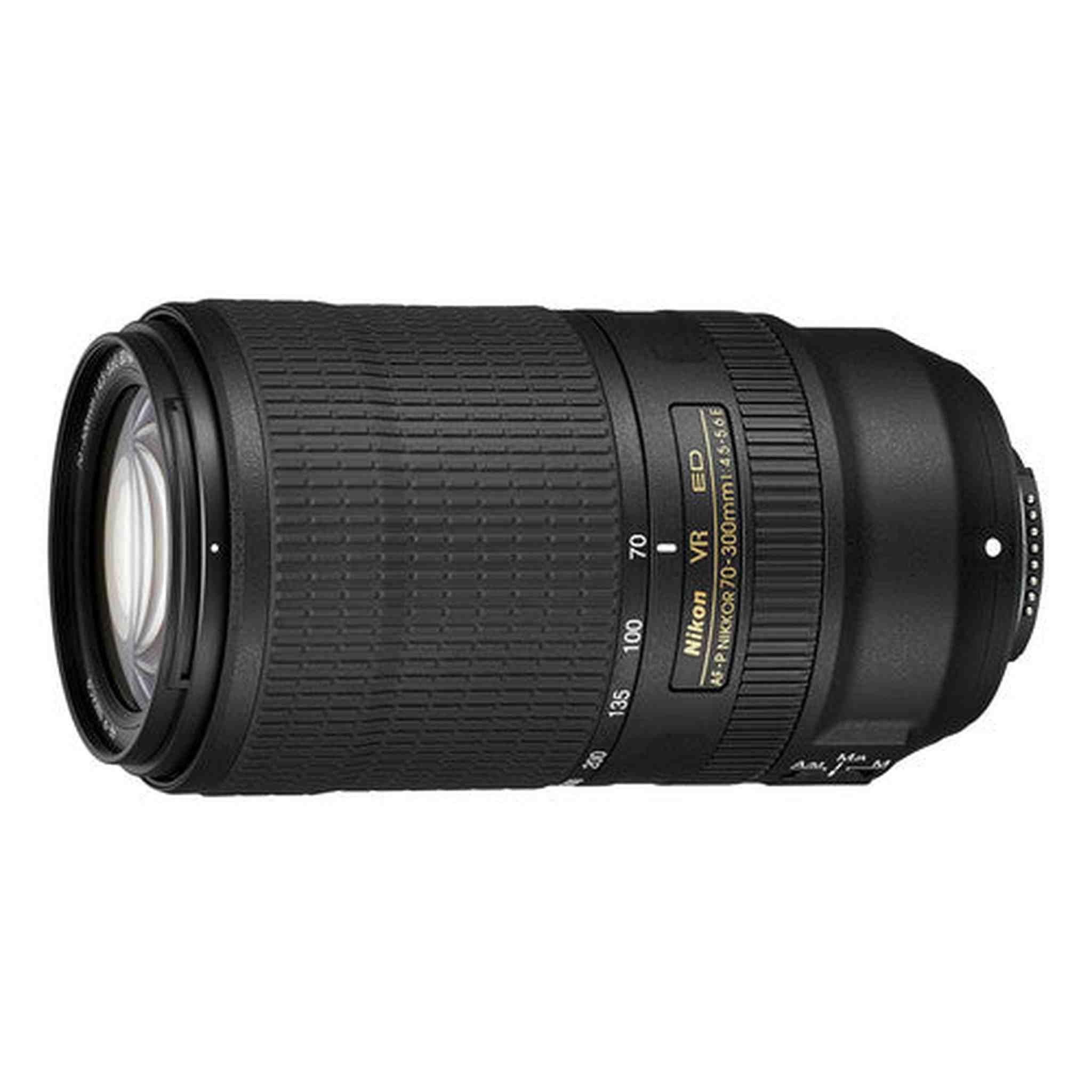 Nikon AF-P NIKKOR 70-300mm f/4.5-5.6E ED VR Lens Intl Model Bacpack Bundle