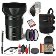 Leica Elmarit-S 30mm f/2.8 ASPH Lens (11073) + 64GB Memory Card + Padded Case + Filters + BackPack + Full Size Monopod Bundle