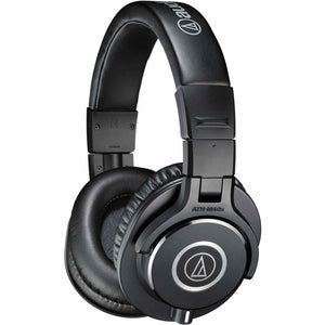 Audio-Technica ATH-M40x Professional Studio Monitor Headphones with Accessories Audio-Technica